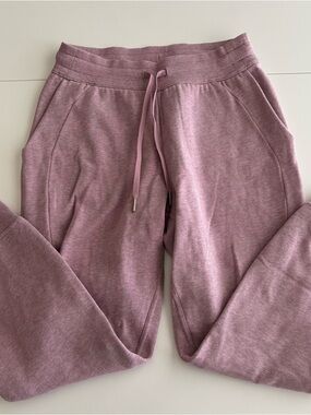 Lululemon Pink Drawstring Jogger Pants